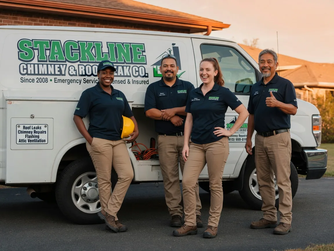 Chimney flashing repair company in Hebron, IN